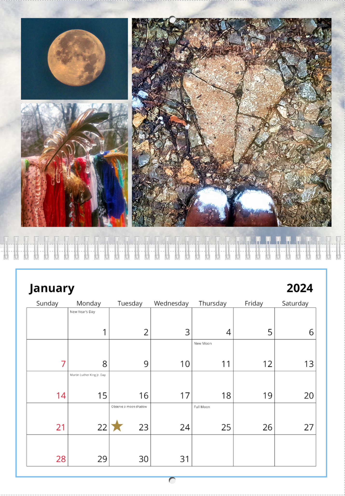 Finding Everyday Magic 2024 Wall Calendar