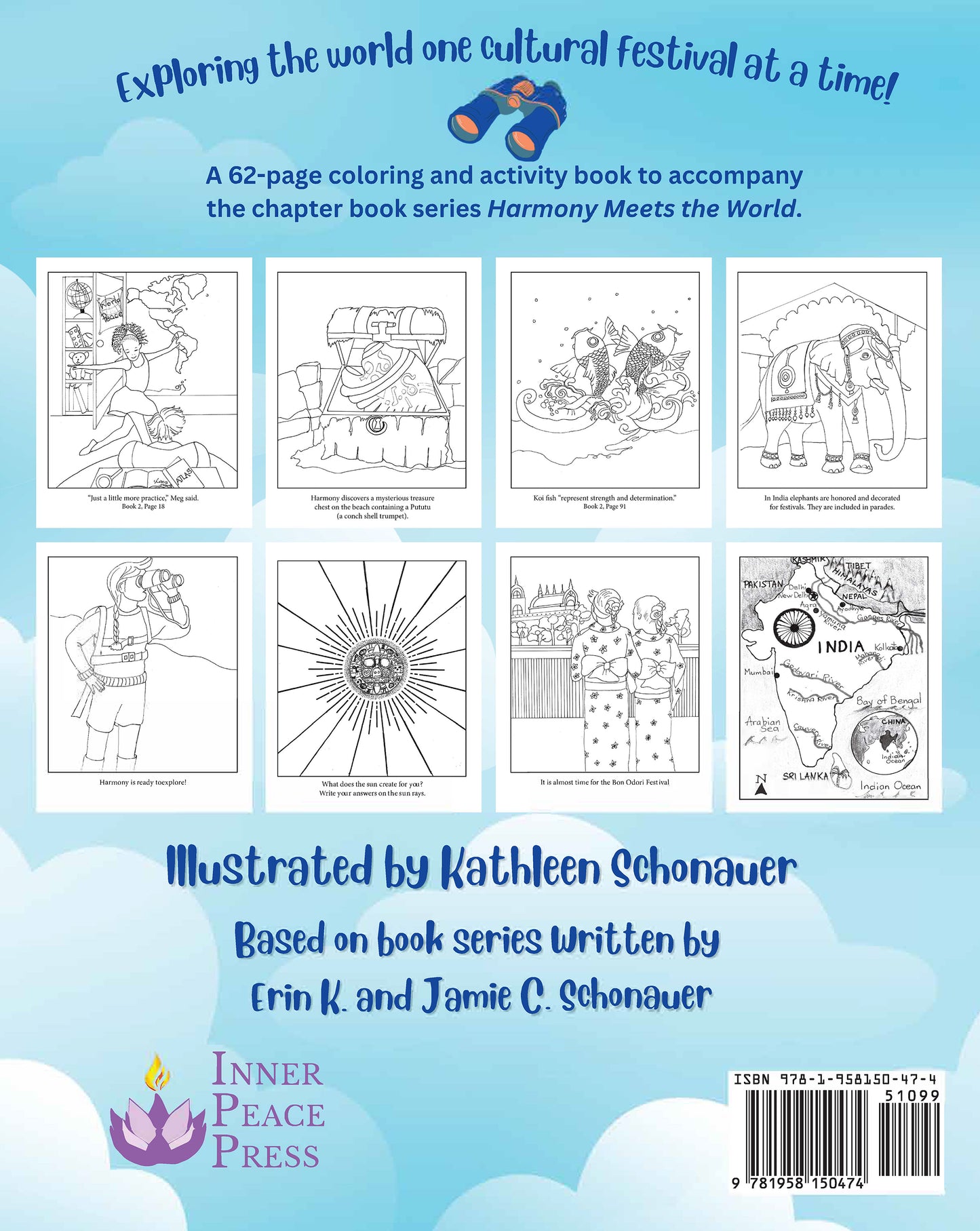 Harmony Meets the World Coloring and Activity Book