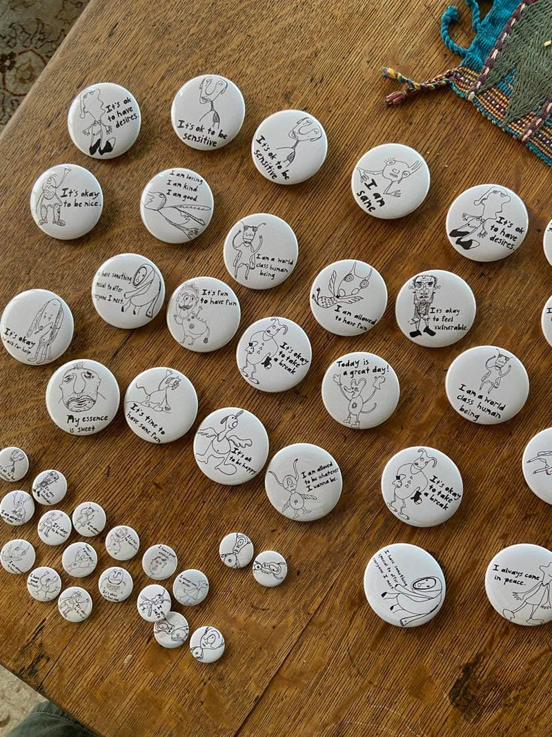 Today's a great day! Buttons!